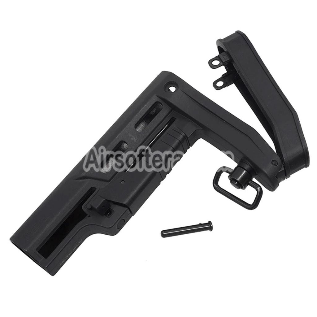 APS RS-2 Retractable Stock For M4 M16 Series AEG Rifles Airsoft Black