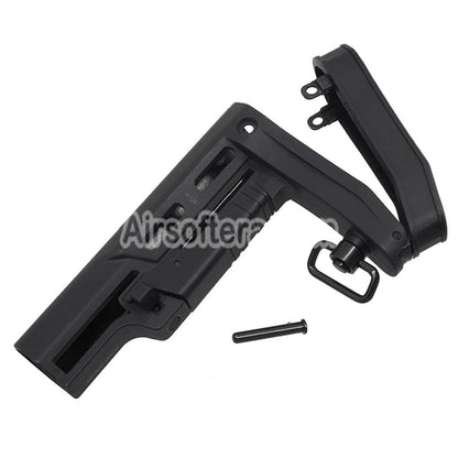 APS RS-2 Retractable Stock For M4 M16 Series AEG Rifles Airsoft Black