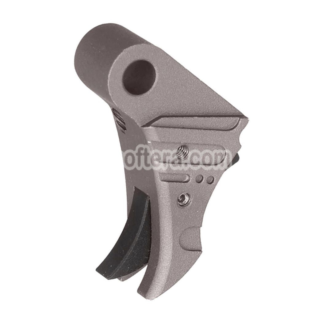 Airsoft 5KU SSVI Style CNC Aluminium Trigger For WE Tokyo Marui G17 G19 G34 Series GBB Pistols Red