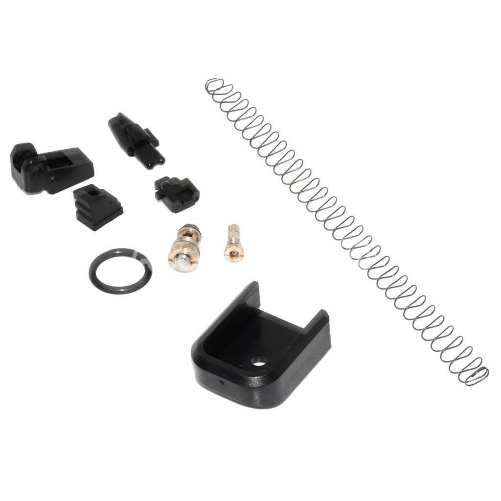 Airsoft E&C Polymer Lower Frame For E&C G17 Gen4 Series GBB Pistols Black