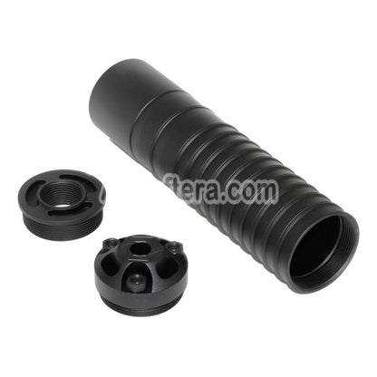 5KU 210mm DTKP Hexagon Mock Suppressor Silencer Type-1 +24mm CW Clockwise Threaded