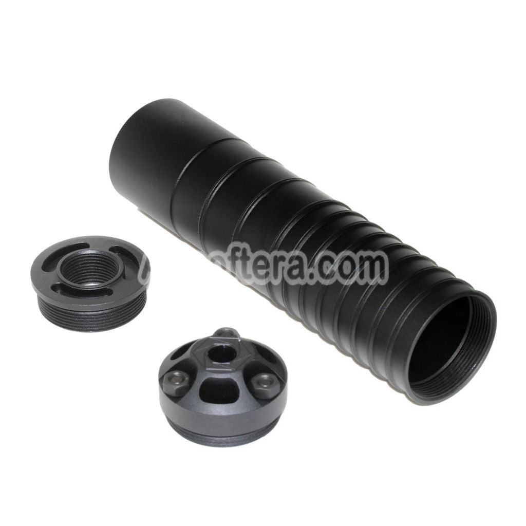 5KU 210mm DTKP Hexagon Mock Suppressor Silencer Type-2 +24mm CW Clockwise Threaded