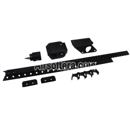 APS Bulldog Upper Rail Kit For APS CAM870 Cruiser Gas Shotgun Airsoft