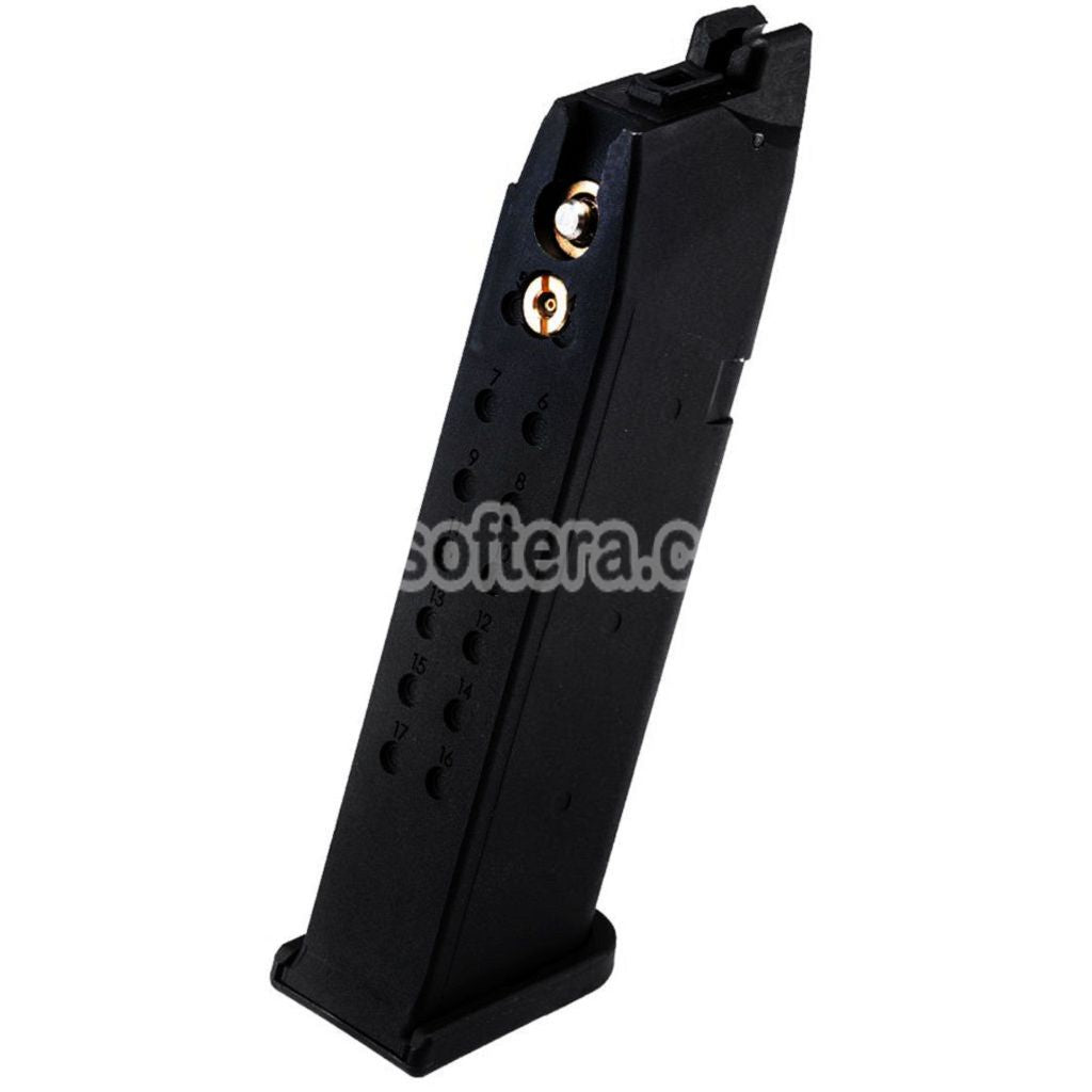 Airsoft KRYTAC 24rd Gas Magazine For KRYTAC SilencerCo MAXIM 9 AAP-01 EMG SAI BLU E&C APS ARMY BELL UMAREX Elite Force VFC AW WE Tokyo Marui G17 G18C G-Series GBB Pistol Black