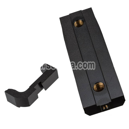 Airsoft EMG Licensed SAI™ Heavy Weight Backstrap and Magazine Release for SAI BLU STANDARD GBB Pistol