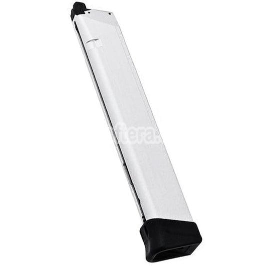 TTI Airsoft 50rd Aluminum Gas Magazine For TP22 AAP-01 EMG SAI BLU E&C APS ARMY BELL UMAREX Elite Force VFC AW WE Tokyo Marui G17 G18C G-Series GBB Pistol Silver