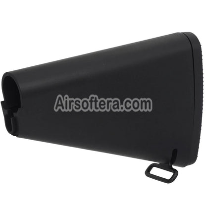 Golden Eagle Stubby Fixed Stock Suitable For M4 M16 Series AEG Rifles Airsoft Black