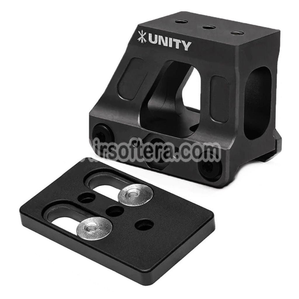 PTS Unity Tactical FAST MRDS Red Dot Mount with Multi-Optic Adaptor Plate Black