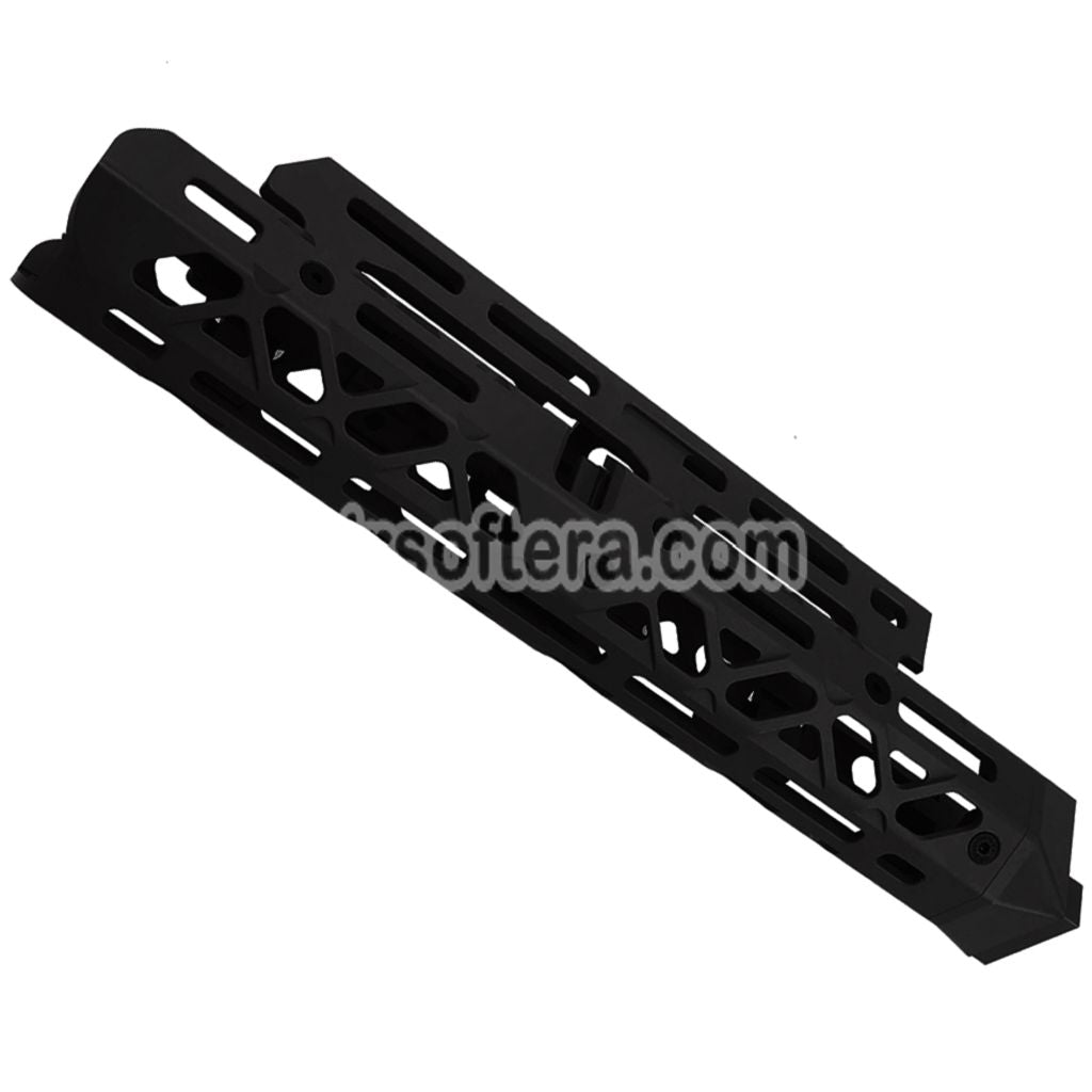 5KU KPYK CRC 1U020B Style 290mm Medium-Length M-LOK Upper Lower Handguard Rail System For GHK LCT AKM AK105 AKS-74U Series AEG Rifles Airsoft