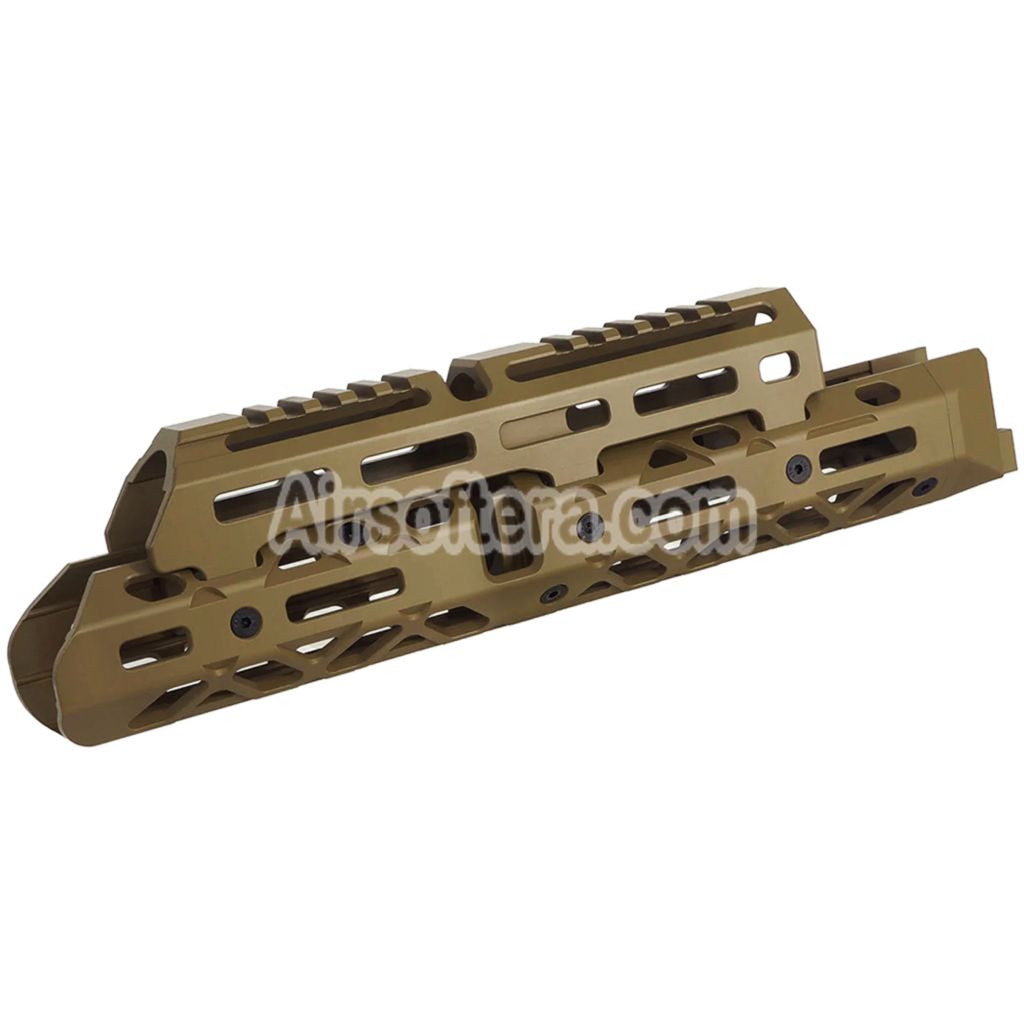 5KU KPYK CRC 1U020B Style 290mm Medium-Length M-LOK Upper Lower Handguard Rail System For GHK LCT AKM AK105 AKS-74U Series AEG Rifles Airsoft
