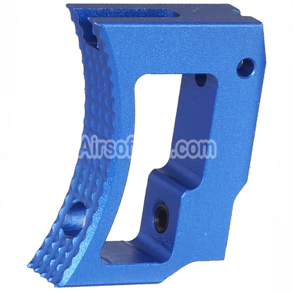 5KU Aluminum Long Curved Adjustable Trigger For Tokyo Marui Hi-Capa 1911 Series GBB Pistols Airsoft