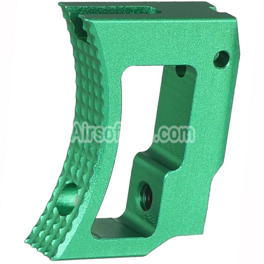 5KU Aluminum Long Curved Adjustable Trigger For Tokyo Marui Hi-Capa 1911 Series GBB Pistols Airsoft