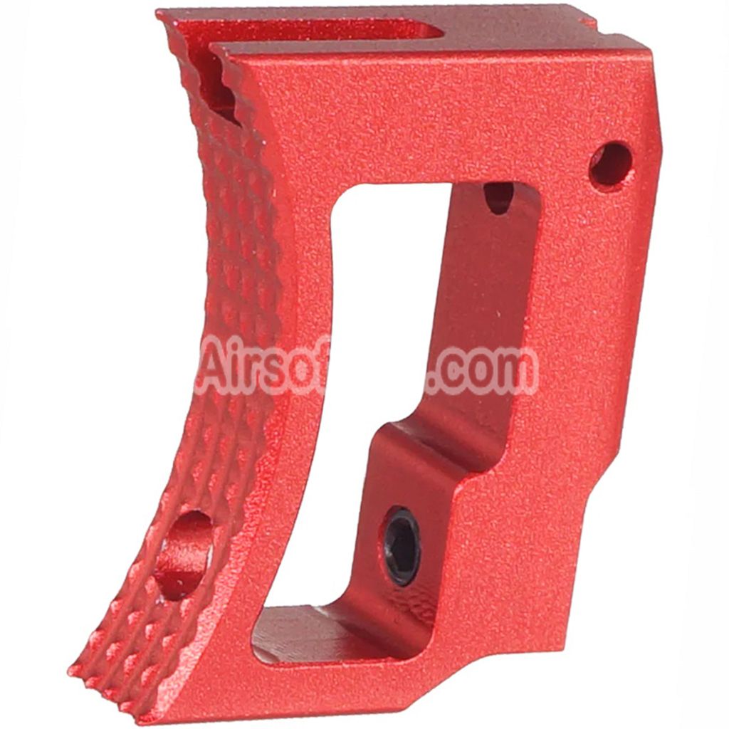 5KU Aluminum Long Curved Adjustable Trigger For Tokyo Marui Hi-Capa 1911 Series GBB Pistols Airsoft