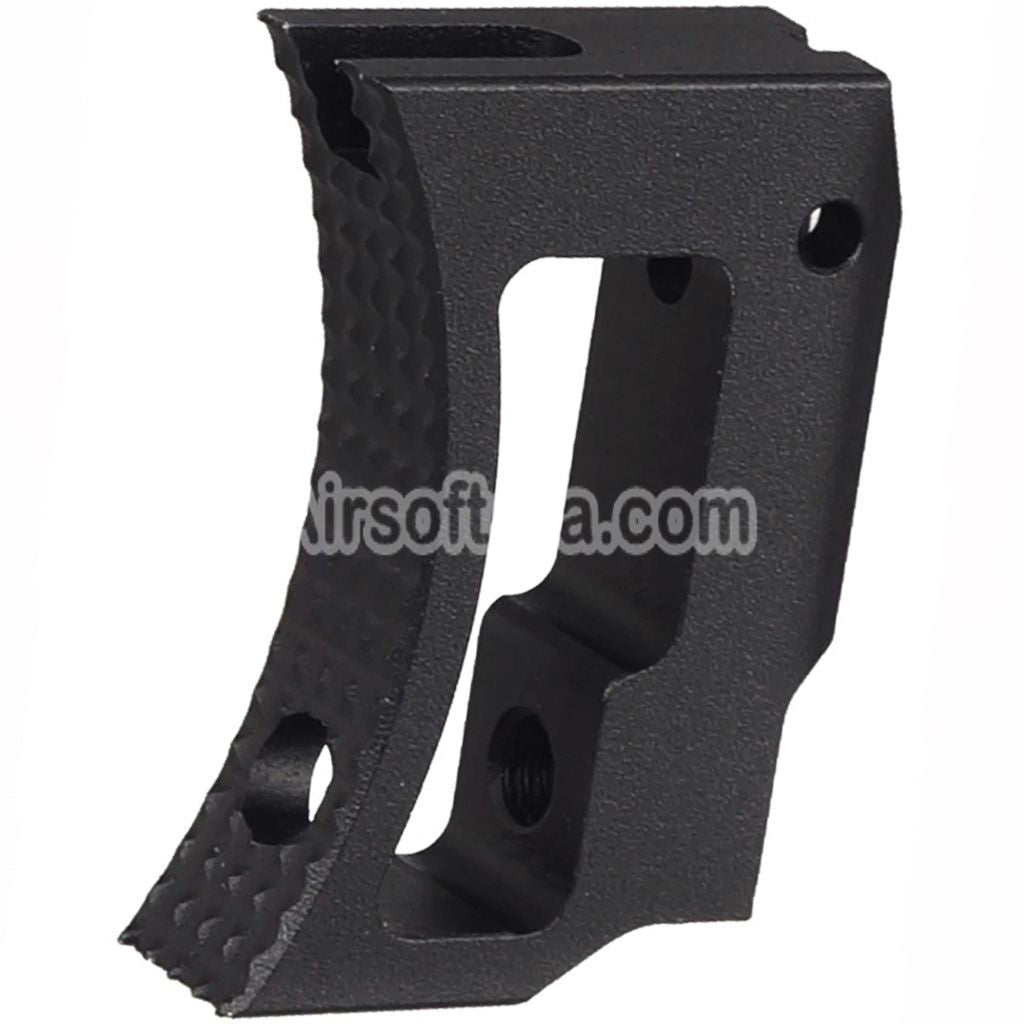 5KU Aluminum Medium Curved Adjustable Trigger For Tokyo Marui Hi-Capa 1911 Series GBB Pistols Airsoft