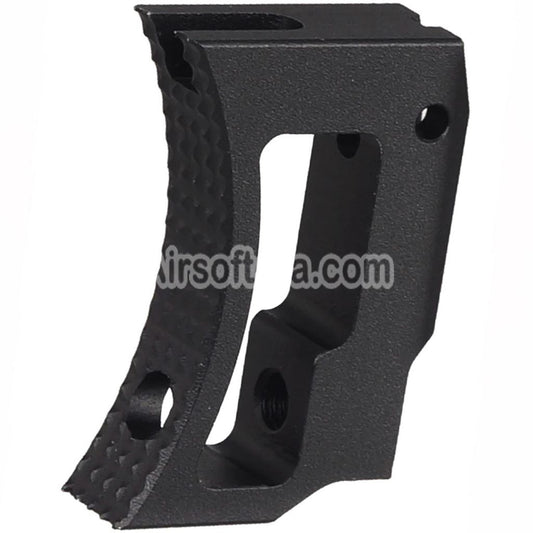 5KU Aluminum Medium Curved Adjustable Trigger For Tokyo Marui Hi-Capa 1911 Series GBB Pistols Airsoft