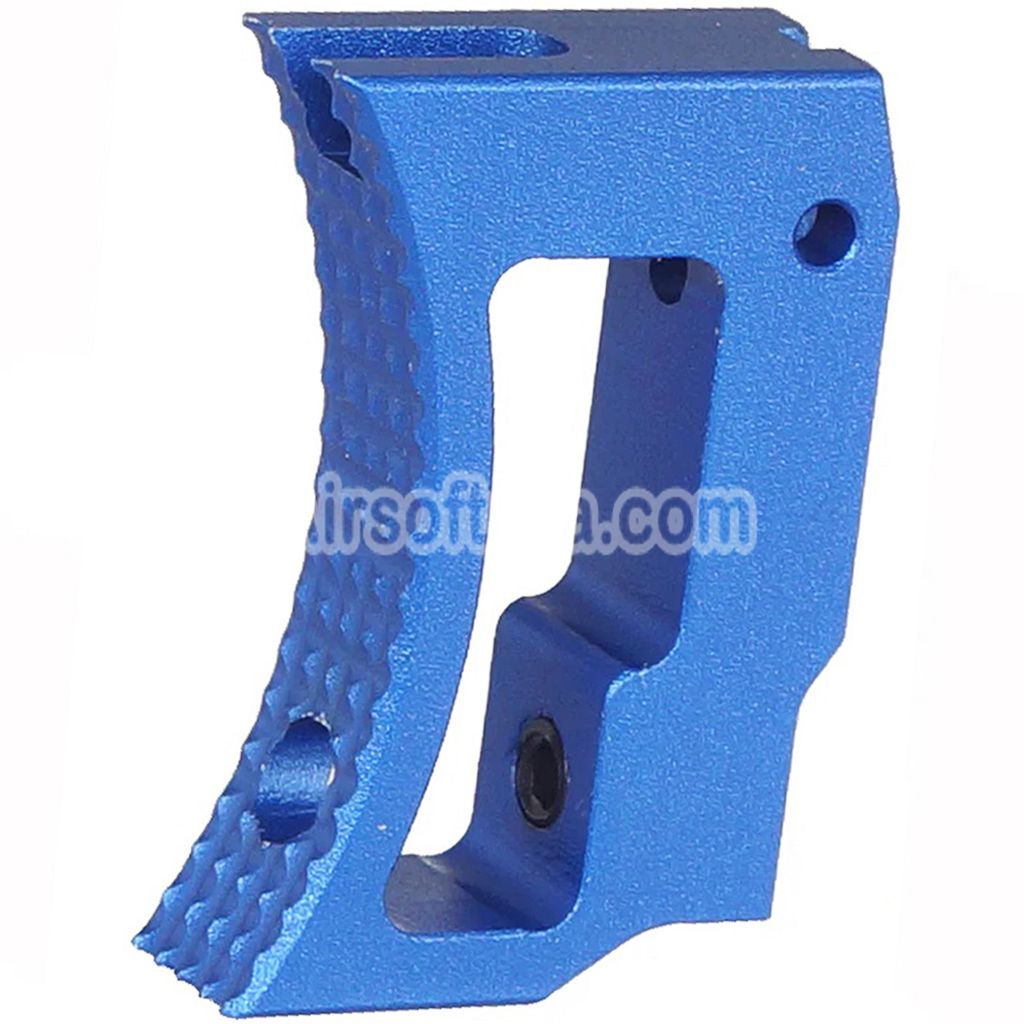 5KU Aluminum Medium Curved Adjustable Trigger For Tokyo Marui Hi-Capa 1911 Series GBB Pistols Airsoft