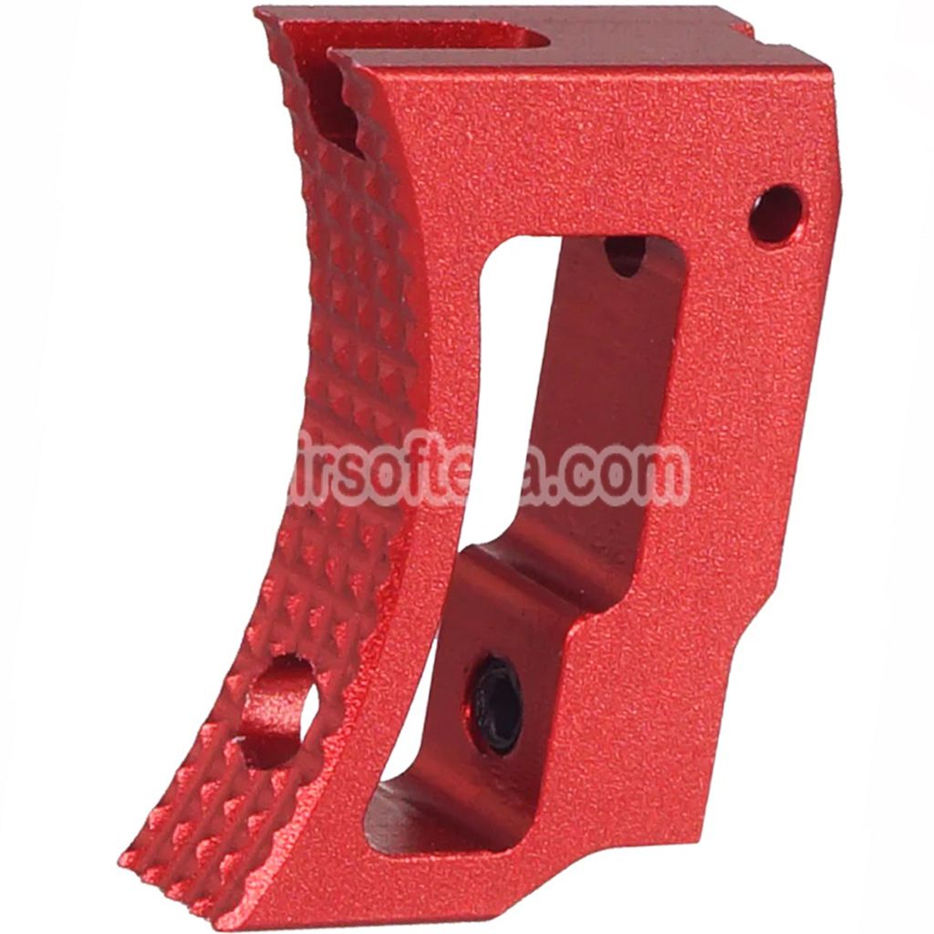 5KU Aluminum Medium Curved Adjustable Trigger For Tokyo Marui Hi-Capa 1911 Series GBB Pistols Airsoft