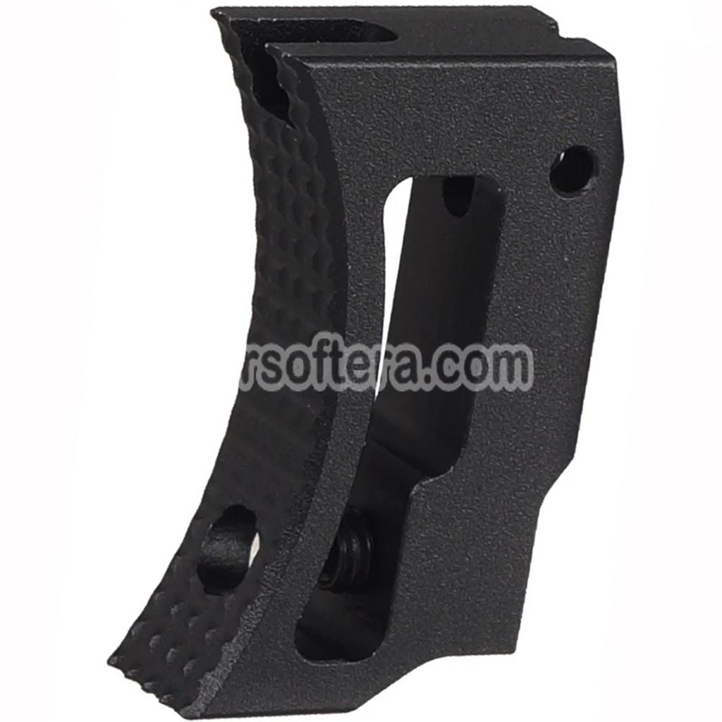 5KU Aluminum Short Curved Adjustable Trigger For Tokyo Marui Hi-Capa 1911 Series GBB Pistols Airsoft