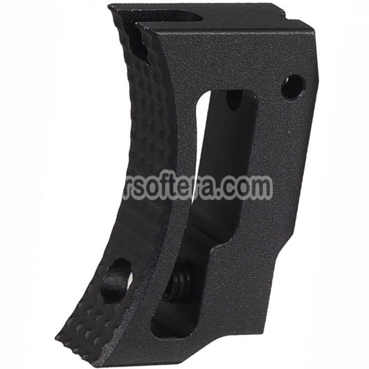 5KU Aluminum Short Curved Adjustable Trigger For Tokyo Marui Hi-Capa 1911 Series GBB Pistols Airsoft