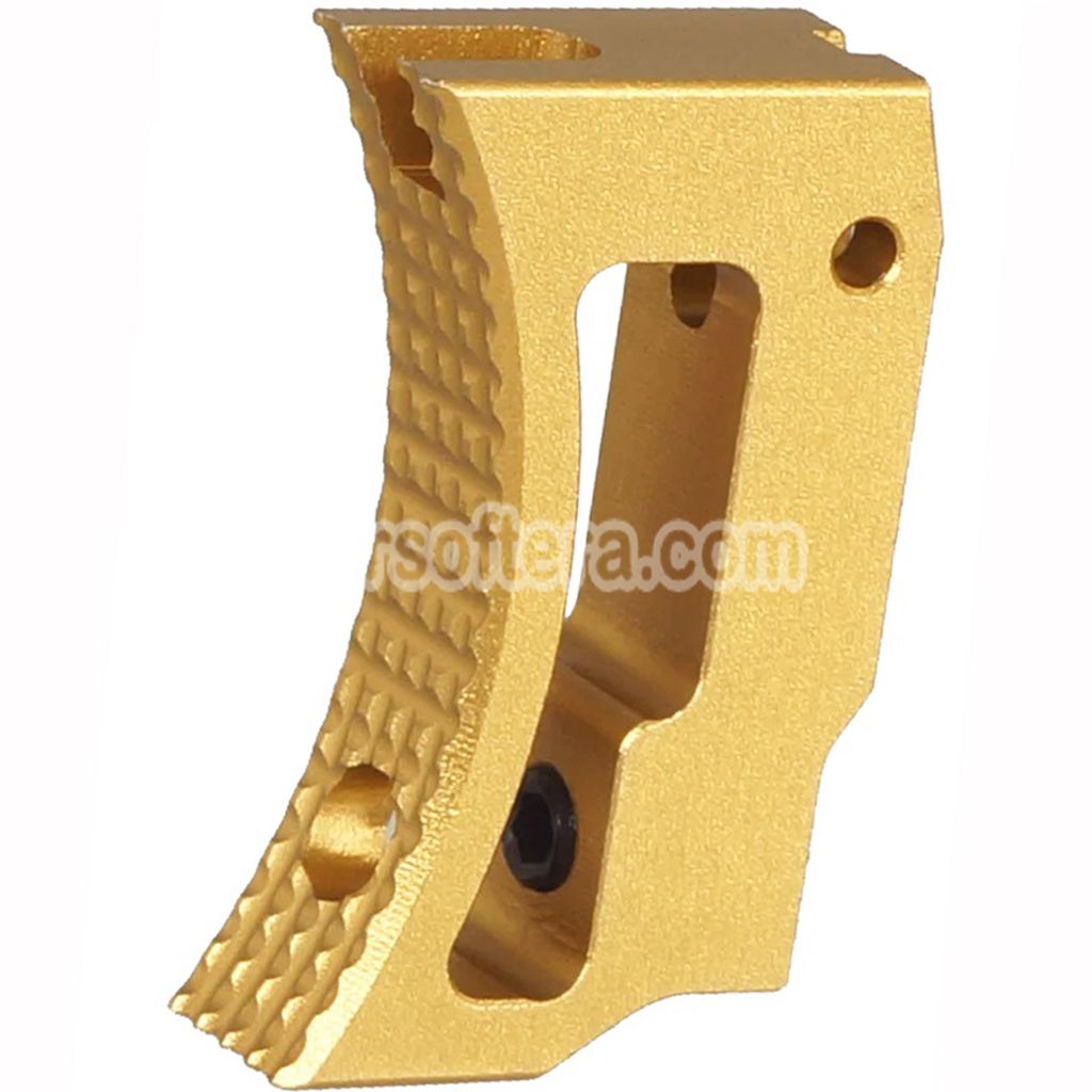 5KU Aluminum Short Curved Adjustable Trigger For Tokyo Marui Hi-Capa 1911 Series GBB Pistols Airsoft