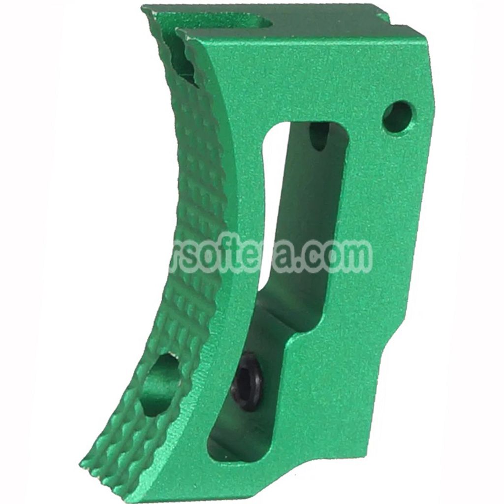 5KU Aluminum Short Curved Adjustable Trigger For Tokyo Marui Hi-Capa 1911 Series GBB Pistols Airsoft