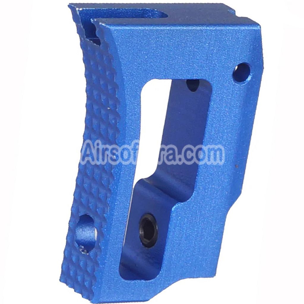 5KU Aluminum Upper Curved Adjustable Trigger For Tokyo Marui Hi-Capa 1911 Series GBB Pistols Airsoft
