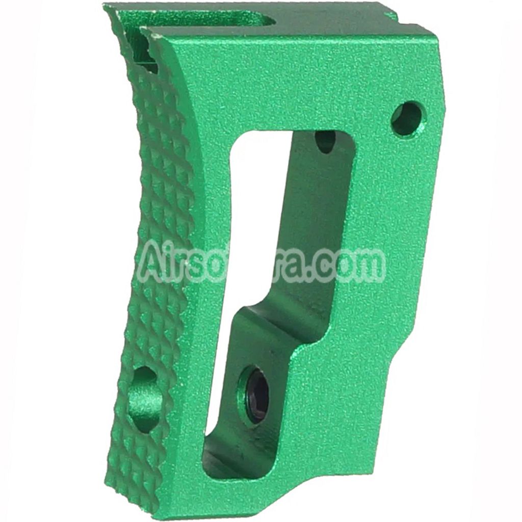 5KU Aluminum Upper Curved Adjustable Trigger For Tokyo Marui Hi-Capa 1911 Series GBB Pistols Airsoft