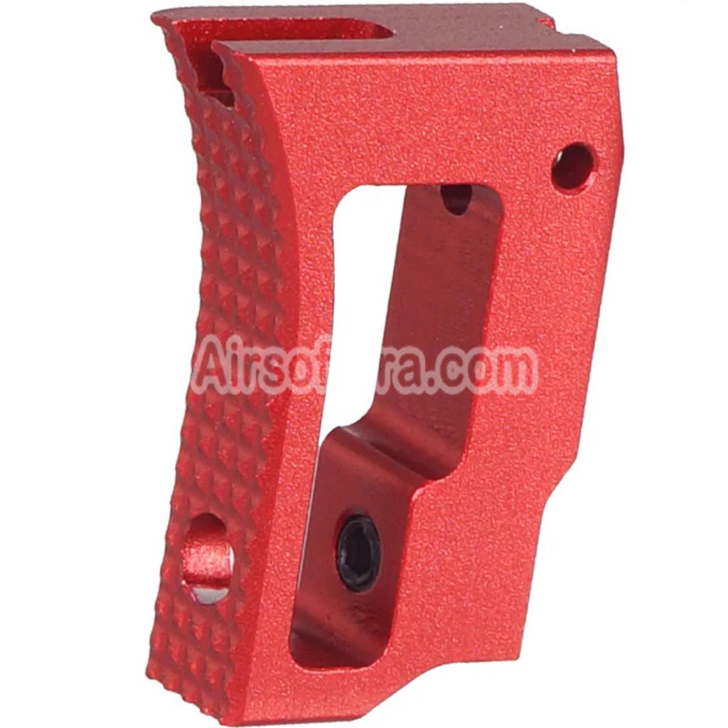 5KU Aluminum Upper Curved Adjustable Trigger For Tokyo Marui Hi-Capa 1911 Series GBB Pistols Airsoft