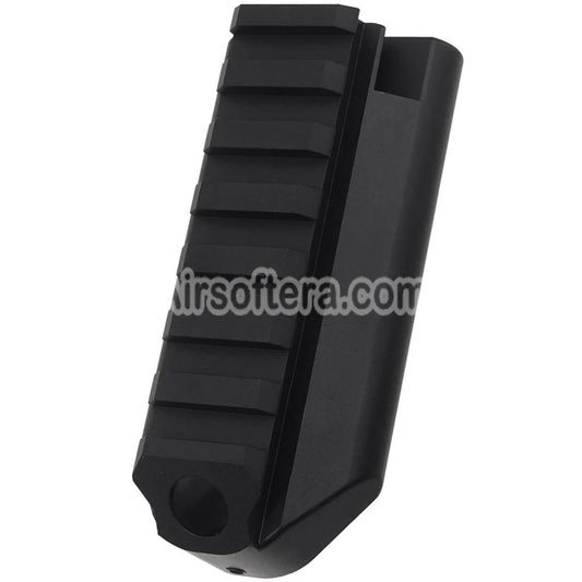 C&C TAC CNC Aluminum 7-Slots 20mm M1913 Picatinny Rail Stock Adapter Suitable For Guns Modify GM Cybergun FN HERSTAL SCAR-L MK2 Series GBB Rifles