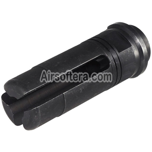5KU SF SOCOM Style 3-Prong Steel Flash Hider -14mm CCW Counter-Clockwise Thread