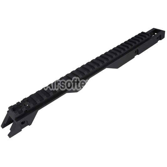 AirsoftEra 340mm Top Rail Suitable For G36 Series AEG Rifles Black