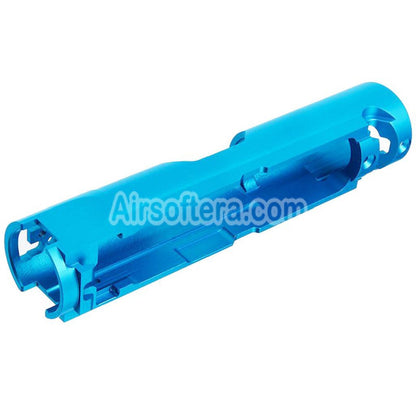 Narcos Airsoft CNC Aluminum Upper Receiver For Action Army AAP01 Series GBB Pistols Blue