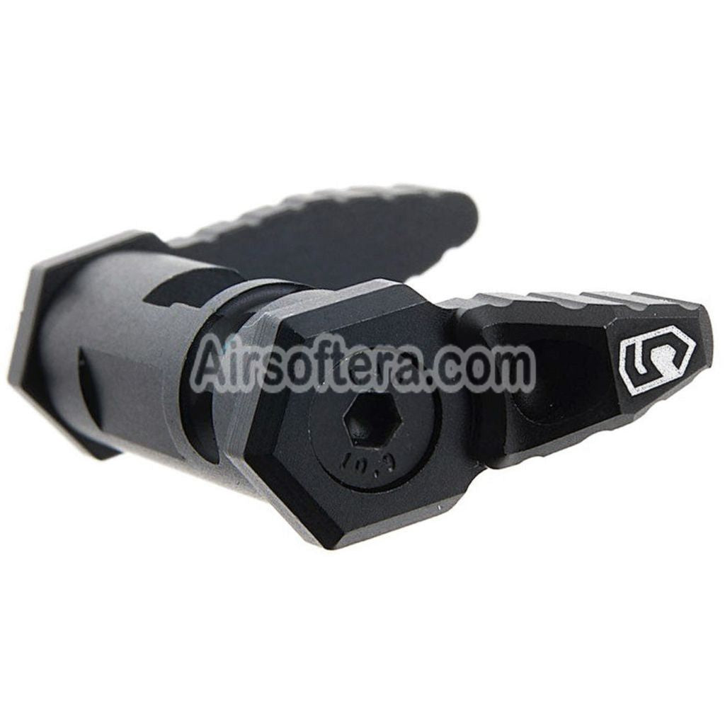Revanchist Airsoft 60 Degree Ambidextrous Selector For Tokyo Marui M4 MWS Series GBB Rifles Black