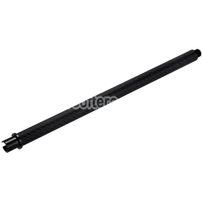 Airsoft Dr. Black Light Weight Carbon Fiber 14" Inches Outer Barrel For Tokyo Marui M4 Series MWS GBB Rifles Black