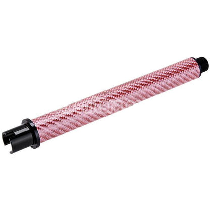 Airsoft Dr. Black Light Weight Carbon Fiber 7" Inches Outer Barrel For Tokyo Marui M4 Series MWS GBB Rifles Pink