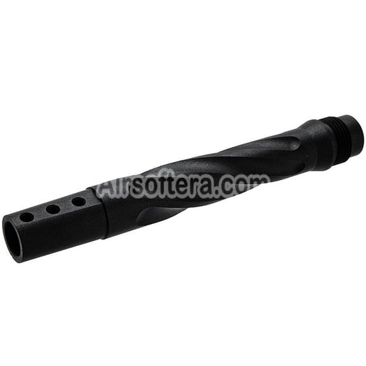 TTI Airsoft Twisted Spiral Fluted Outer Barrel -14mm CCW For TP22 GBB Airsoft  For TTI Airsoft TP22 Series GBB Pistols Black