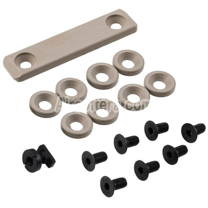 5KU CNC Aluminum 90mm DL-1 SPORT Handguard Extender For AKM AK105 AK74 AK Series Rifles Airsoft