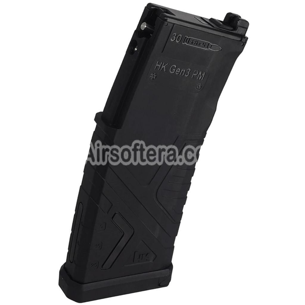 GHK Lightweight 32rd Co2 Magazine For GHK HK416A5 G5 MK12 MK18 M4 Series GBB Rifles Airsoft Black