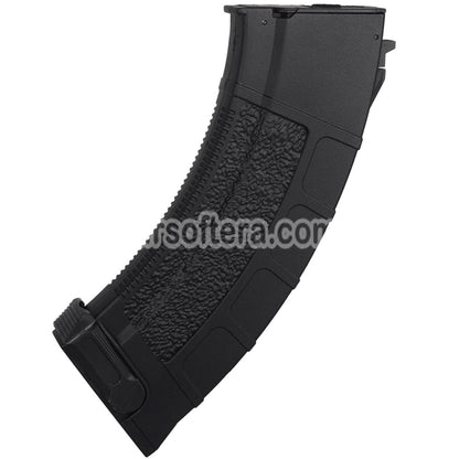 CYMA 130rd Pull-Tab Polymer Mid-Cap Magazine Suitable For AK Series AEG Rifles Airsoft Black
