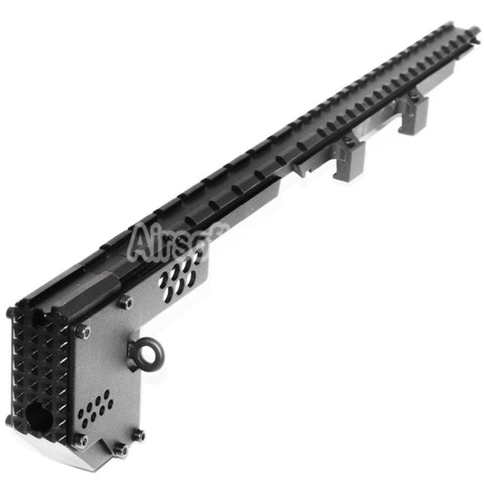 CYMA 408mm Swordfish Conversion Strike Kit Top Rail Suitable For MP5 Series AEG Rifles Black