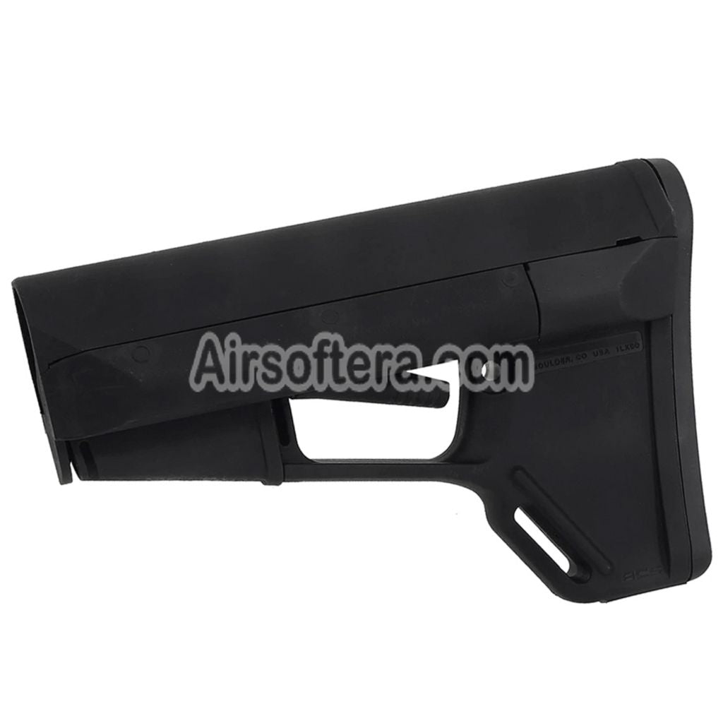 E&C M Style ACS Retractable Stock For M4 Series AEG Rifles Airsoft Black
