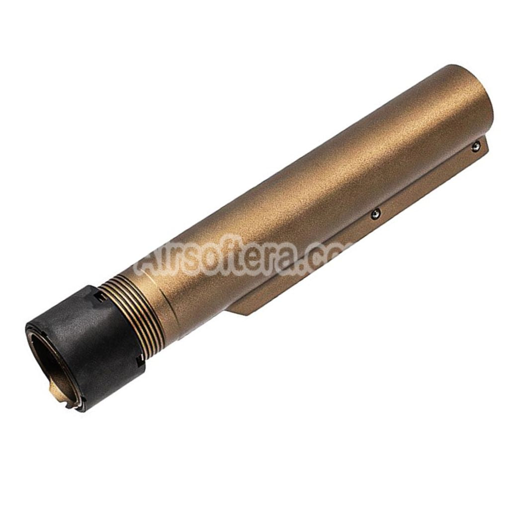 Guns Modify GM CNC Aluminum 6-Position Stock Buffer Tube For VFC Umarex HK416 A5 Series GBB Rifles Airsoft