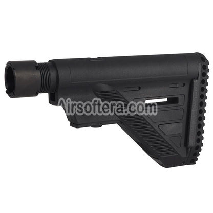 Guns Modify GM HK416 A5 Style Polymer Slim Stock with 6-Position Buffer Tube For VFC Umarex H&K HK416 A5 Series GBB Rifles Airsoft