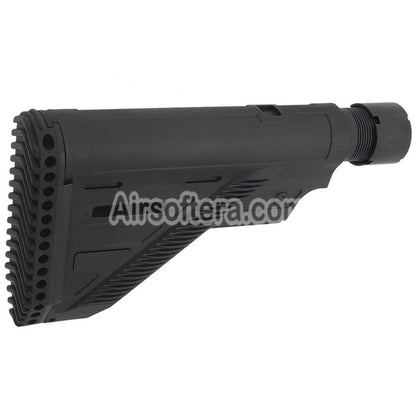 Guns Modify GM HK416 A5 Style Polymer Slim Stock with 6-Position Buffer Tube For VFC Umarex H&K HK416 A5 Series GBB Rifles Airsoft