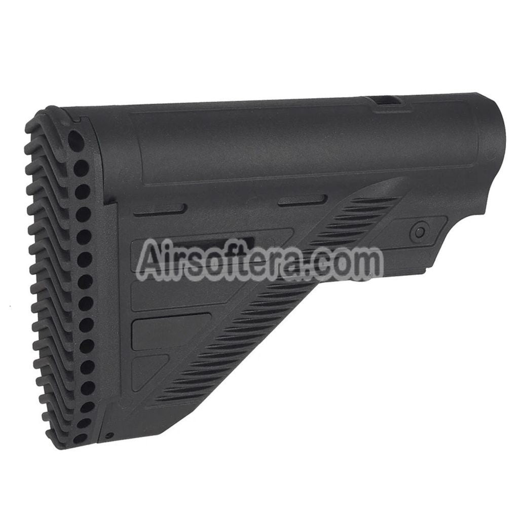 Guns Modify GM HK416 A5 Style Polymer Slim Stock with 6-Position Buffer Tube For VFC Umarex H&K HK416 A5 Series GBB Rifles Airsoft