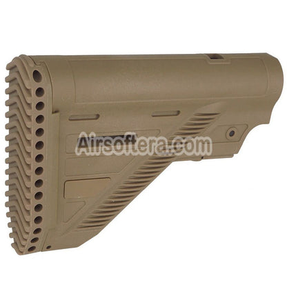 Guns Modify GM HK416 A5 Style Polymer Slim Stock with 6-Position Buffer Tube For VFC Umarex H&K HK416 A5 Series GBB Rifles Airsoft