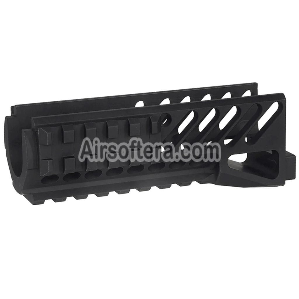 DOUBLE BELL CNC Aluminum Lower Handguard Rail System Suitable For AKS-74U Series AEG GBB Rifles Airsoft Black