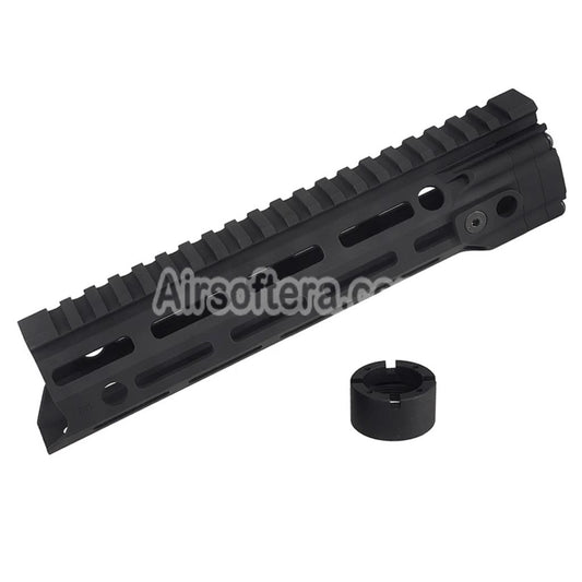 APS EMG Daniel Defense MFR 9 Inches M-LOK Handguard Rail System For APS EMG Tokyo Marui M4 M16 Series AEG Rifles Airsoft Black