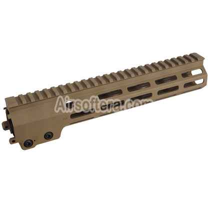 APS 10.5 Inches Mil-Spec M-LOK Handguard Rail System For APS EMG Tokyo Marui M4 M16 Series AEG Rifles Airsoft Dark Earth