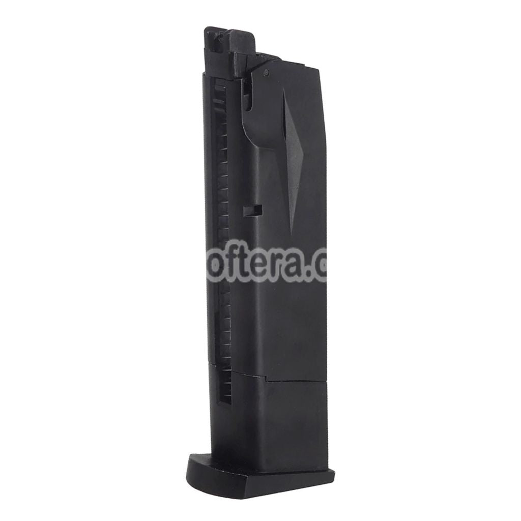 DOUBLE BELL 23rd Gas Magazine Suitable For DOUBLE BELL Cybergun Swiss Arms P226 WE(WE-TECH) F226 Series GBB Pistols Airsoft Black